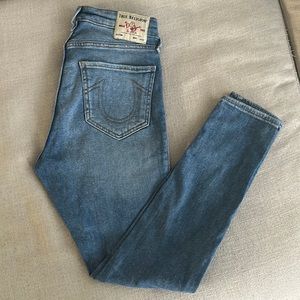 True Religion high rise skinny jeans